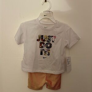 BNWT Nike Shirt and Shorts Set